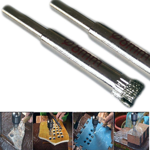 PUNTA TRAPANO DIAMANTATA PER PIASTRELLE PORCELLANA VETRO CERAMICA MARMO ø 8mm Fai da te/Utensili elettrici e a mano/Accessori per utensili elettrici/Punte per trapani/Punte scanalate Trade Shop italia - Napoli, Commerciovirtuoso.it