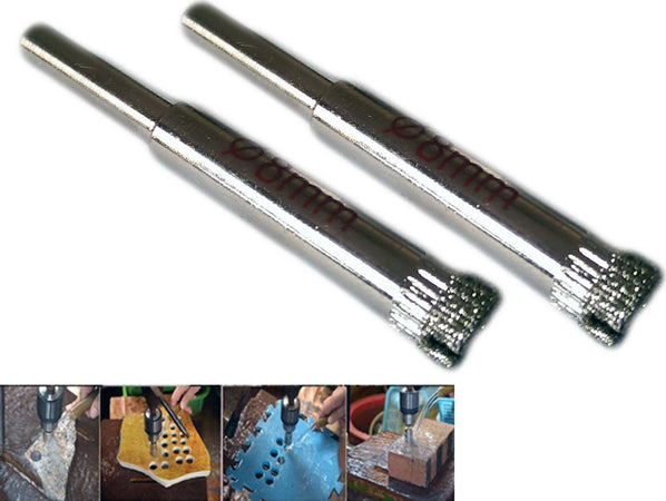 PUNTA TRAPANO DIAMANTATA PER PIASTRELLE PORCELLANA VETRO CERAMICA MARMO ø 8mm Fai da te/Utensili elettrici e a mano/Accessori per utensili elettrici/Punte per trapani/Punte scanalate Trade Shop italia - Napoli, Commerciovirtuoso.it