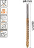 Punta Trapano Elicoidale Ø4mm X 60mm In Titanio Hss 4241 Per Metallo Legno 57148 Fai da te/Utensili elettrici e a mano/Accessori per utensili elettrici/Set punte per trapani Trade Shop italia - Napoli, Commerciovirtuoso.it