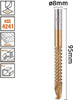 Punta Trapano Elicoidale Ø8mm X 95mm In Titanio Hss 4241 Per Metallo Legno 57152 Fai da te/Utensili elettrici e a mano/Accessori per utensili elettrici/Set punte per trapani Trade Shop italia - Napoli, Commerciovirtuoso.it