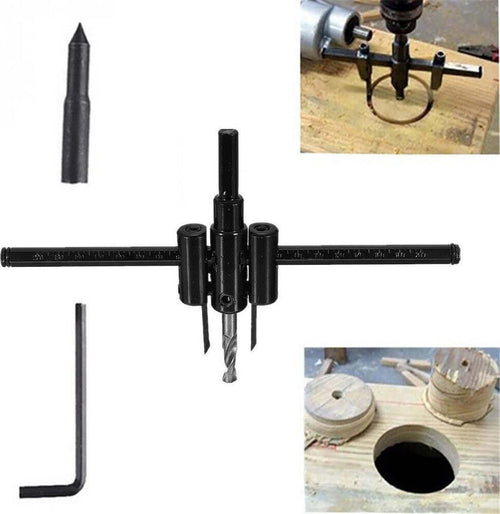 Punta Trapano Foro Regolabile Circolare Bareno Legno Compensato Laminati 30-200 Fai da te/Utensili elettrici e a mano/Accessori per utensili elettrici/Punte per trapani/Punte scanalate Trade Shop italia - Napoli, Commerciovirtuoso.it