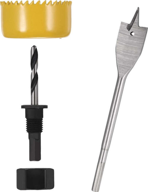 PUNTA TRAPANO PER FORO SET 3 PEZZI FRESE FRESA A TAZZA CIRCOLARE LEGNO PLASTICA Fai da te/Utensili elettrici e a mano/Accessori per utensili elettrici/Seghe a tazza Trade Shop italia - Napoli, Commerciovirtuoso.it