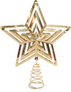 Puntale-a-stella-Oro-per-albero-di-natale-in-metallo-traforato-h-24-cm