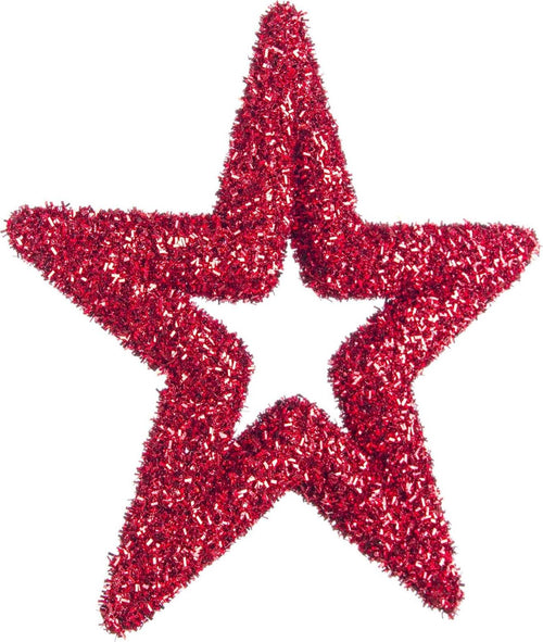 Puntale-a-stella-per-albero-di-natale-rosso-lucido-h-35-cm