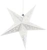 Puntale-a-stella-tridimensionale-per-albero-di-natale-in-carta-Bianca