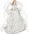 Puntale per albero di natale angelo h 30 cm decorazione natalizia bianco Casa e cucina/Decorazioni per interni/Addobbi e decorazioni per ricorrenze/Decorazioni natalizie/Punte albero di Natale MagiediNatale.it - Altamura, Commerciovirtuoso.it