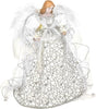 Puntale per albero di natale angelo h 30 cm decorazione natalizia bianco Casa e cucina/Decorazioni per interni/Addobbi e decorazioni per ricorrenze/Decorazioni natalizie/Punte albero di Natale MagiediNatale.it - Altamura, Commerciovirtuoso.it