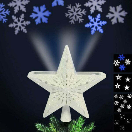 Puntale Proiettore A Led Albero Di Natale Forma Stella Bianco 4 Giochi Di Luce Casa e cucina/Decorazioni per interni/Addobbi e decorazioni per ricorrenze/Decorazioni natalizie/Punte albero di Natale Trade Shop italia - Napoli, Commerciovirtuoso.it