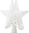 Puntale-Proiettore-LED-per-Albero-di-Natale-Forma-Stella-Bianco-Gioco-di-Luce