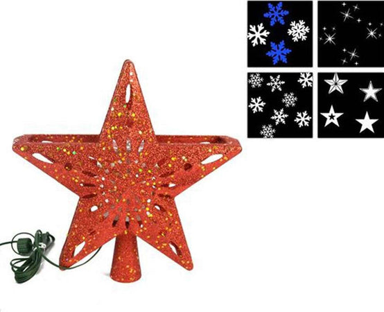 Puntale Proiettore Led Per Albero Di Natale Forma Stella Rosso 4 Giochi Di Luce Casa, arredamento e bricolage > Prodotti per Feste > Prodotti Natalizi Trade Shop italia - Napoli, Commerciovirtuoso.it