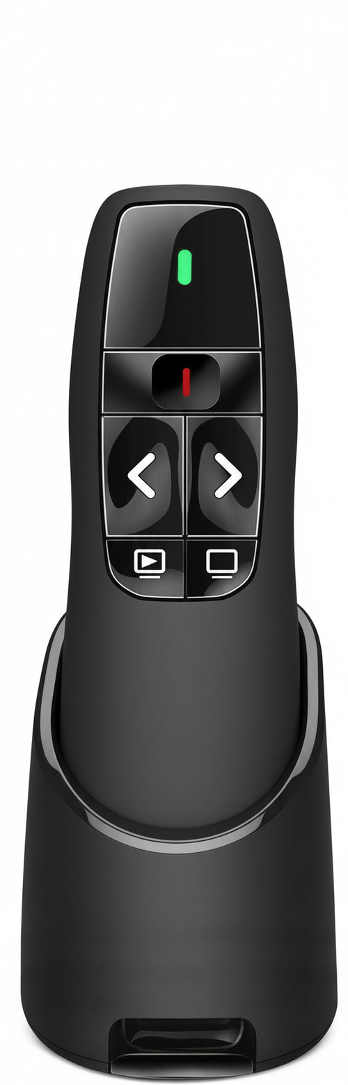 Puntatore Telecomando per Presentazioni Presenter Wireless USB 2.4 GHz per PowerPoint Slide PC Notebook – Laser Rosso Integrato