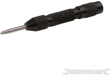 Punteruolo Punzone acciaio zigrinato 130mm con punta indurita Prezzo Silverline