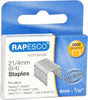 Punti in metallo - 21-4 (6-4) - metallo - Rapesco - conf. 2000 pezzi Cancelleria e prodotti per ufficio/Archivio ufficio e accessori per scrivania/Spillatrici e perforatrici/Graffette Eurocartuccia - Pavullo, Commerciovirtuoso.it