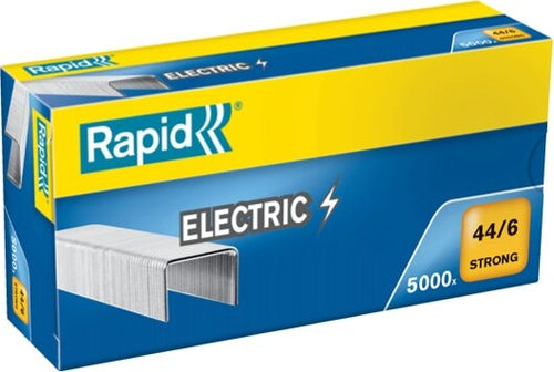 Punti Rapid Special Electric - 44-6 - acciaio zincato - metallo - Rapid - conf. 5000 pezzi Cancelleria e prodotti per ufficio/Archivio ufficio e accessori per scrivania/Spillatrici e perforatrici/Graffette Eurocartuccia - Pavullo, Commerciovirtuoso.it