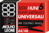 Punti universali - 6-4 - metallo - Molho Leone - conf. 1000 pezzi [multipack] 10 pezzi Cancelleria e prodotti per ufficio/Archivio ufficio e accessori per scrivania/Spillatrici e perforatrici/Graffette Eurocartuccia - Pavullo, Commerciovirtuoso.it