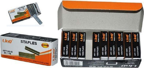 Punti Universali Metallici Per Cucitrici A Pinza 6mm Tipo Jolly 10000pz Li-6448 Cancelleria e prodotti per ufficio/Archivio ufficio e accessori per scrivania/Spillatrici e perforatrici/Graffette Trade Shop italia - Napoli, Commerciovirtuoso.it