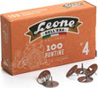Puntine - n.4 - acciaio lucido - Leone - conf. 100 pezzi [multipack] 10 pezzi Cancelleria e prodotti per ufficio/Archivio ufficio e accessori per scrivania/Nastri colle elastici e graffette/Puntine e ganci Eurocartuccia - Pavullo, Commerciovirtuoso.it