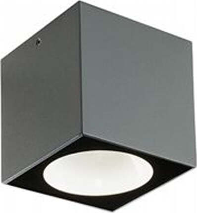 Punto-Luce-Da-Esterno-Moderno-Lula-Alluminio-E-Vetro-Grigio-Led-6W-4000K