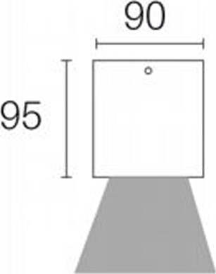 Punto-Luce-Da-Esterno-Moderno-Lula-Alluminio-E-Vetro-Grigio-Led-6W-4000K