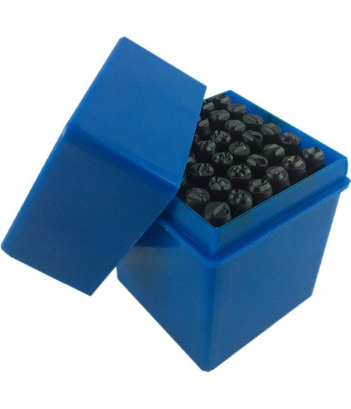 Punzoni Numeratori Lettere + Numeri + Simboli & 36 Pezzi Da 8mm