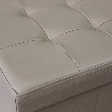 Contenitore Quadrato Ecopelle Tinta Unita