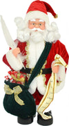 Pupazzo Babbo Natale Canterino con musica e movimenti vestito Rosso h 33 cm Casa e cucina/Decorazioni per interni/Addobbi e decorazioni per ricorrenze/Decorazioni natalizie/Schiaccianoci MagiediNatale.it - Altamura, Commerciovirtuoso.it