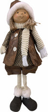 Pupazzo Bambolina country h 49 cm, pallina per albero di natale addobbi natalizi Casa e cucina/Decorazioni per interni/Addobbi e decorazioni per ricorrenze/Decorazioni natalizie/Schiaccianoci MagiediNatale.it - Altamura, Commerciovirtuoso.it