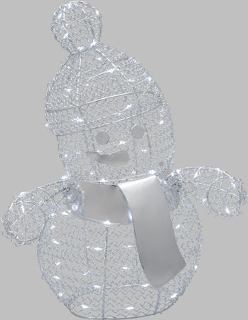 Pupazzo di Neve in metallo a batteria per Interni h 33 cm Casa e cucina/Decorazioni per interni/Addobbi e decorazioni per ricorrenze/Decorazioni natalizie/Schiaccianoci MagiediNatale.it - Altamura, Commerciovirtuoso.it