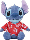 Pupazzo-Lilo-e-Stitch-Peluche-Camicia-Hawaiana-Rossa-Personaggio-Disney-30-cm