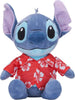 Pupazzo-Lilo-e-Stitch-Peluche-Camicia-Hawaiana-Rossa-Personaggio-Disney-30-cm