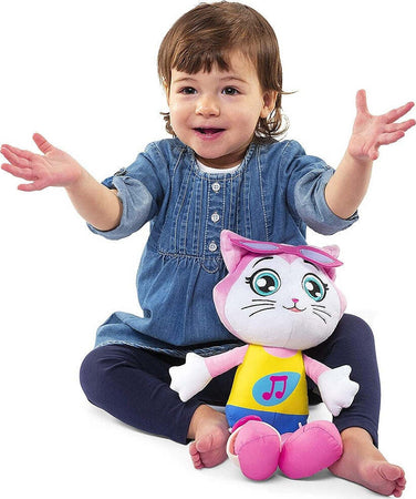 Pupazzo-Milady-Peluche-Morbido-Educativo-44-Gatti-Gioco-Per-Bambini-1-Anno-+