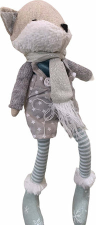 Pupazzo Volpe country h 35 cm, pallina per albero di natale addobbi natalizi Casa e cucina/Decorazioni per interni/Addobbi e decorazioni per ricorrenze/Decorazioni natalizie/Schiaccianoci MagiediNatale.it - Altamura, Commerciovirtuoso.it