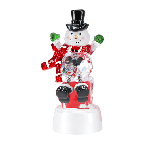 Figure personaggi espositivi con luci Led per decorazioni natalizie