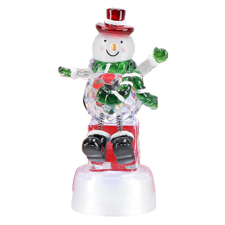 Figure personaggi espositivi con luci Led per decorazioni natalizie