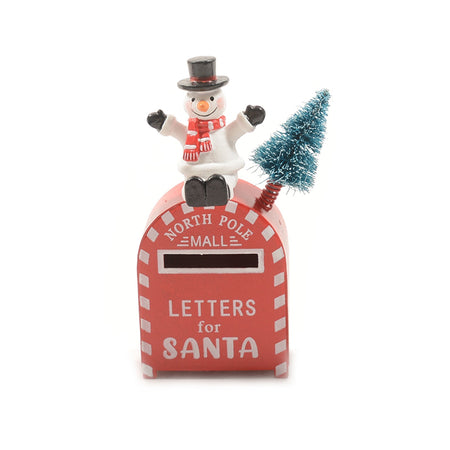 Cassetta postale per lettere di natale per decorazione natalizia