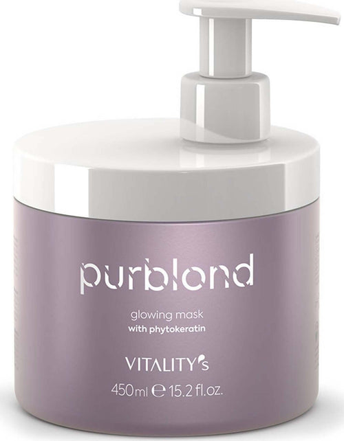 Purblond Vitality's Glowing Mask 450ml Maschera per Capelli Biondi Decolorati Con Mesches O Grigi Naturali Professionale Bellezza/Cura dei capelli/Maschere per capelli MondoCapelli - Barcellona Pozzo di Gotto, Commerciovirtuoso.it