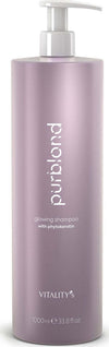 Purblond Vitality's Glowing Shampoo 1000ml Shampoo Professionale per Capelli Biondi Decolorati Con Meshes O Grigi Naturali Bellezza/Cura dei capelli/Prodotti per la cura dei capelli/Shampoo MondoCapelli - Barcellona Pozzo di Gotto, Commerciovirtuoso.it