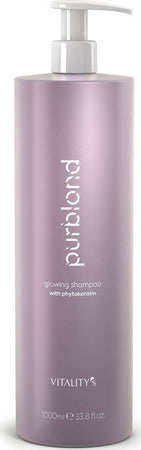 Purblond Vitality's Glowing Shampoo 1000ml Shampoo Professionale per Capelli Biondi Decolorati Con Meshes O Grigi Naturali Bellezza/Cura dei capelli/Prodotti per la cura dei capelli/Shampoo MondoCapelli - Barcellona Pozzo di Gotto, Commerciovirtuoso.it
