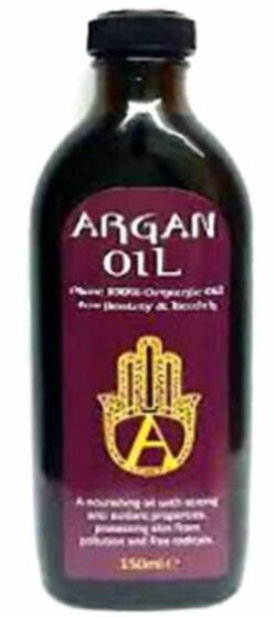 Pure 100% Organic Oil for Beauty & Health 150 Ml Olio Di Argan per Pelle E Capelli Olio Nutriente