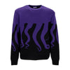OCTOPUS Maglione Uomo Original Jumper Black/purple da uomo