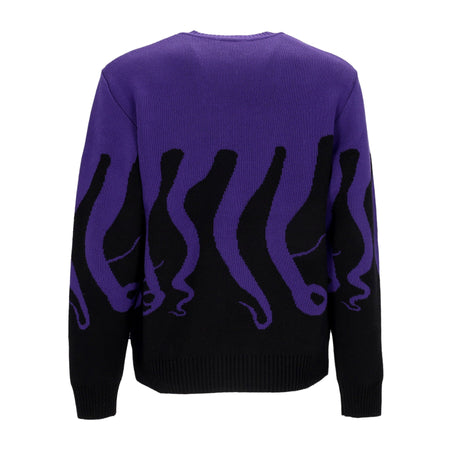 OCTOPUS Maglione Uomo Original Jumper Black/purple da uomo