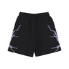 PHOBIA Pantalone Tuta Leggero Uomo Lateral Lightning Print Shorts Black/purple da uomo