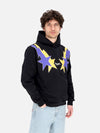PHOBIA Felpa Leggera Cappuccio Uomo Starry Lightning Hoodie Black/yellow/purple da uomo