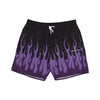 VISION OF SUPER Costume Pantaloncino Uomo Double Flames Swimwear Black/purple da uomo