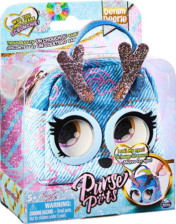 Purse Pets Micros Borsa Bimba Alla Moda Mini Con Animali Borsetta Occhi Che Ruotano +5 a Spin-Master Giochi e giocattoli/Giochi d'imitazione e accessori di travestimento/Borsette Cartoleria Deja Vu - Crotone, Commerciovirtuoso.it