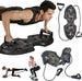 Push Up Board, Supporti Per Fitness Portatili Pieghevoli, Push-up Push-up Con Colori Multifunzionali, Per Palestra, Indoor, Outdoor Muscle Fitness Training con corde
