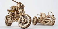 Puzzle 3 D Moto E Sidecar Modellino Legno Da Costruire Modello 3d Con Pezzi Pretagliati No Colla Modellino a Incastro Si Muove Senza Batterie Giochi e giocattoli/Puzzle/Puzzle 3D Papau - Giammoro, Commerciovirtuoso.it