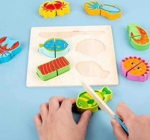 Puzzle 3d Blocchi Legno Educativo Colorato Gioco Bambini Verdure Frutti Mare Giochi e giocattoli/Puzzle/Puzzle 3D Trade Shop italia - Napoli, Commerciovirtuoso.it