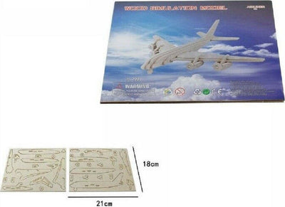 Puzzle 3d Legno Aereo Linea Modellino Modellismo Collezione Gioco Bambini 07336 Giocattoli e infanzia > Giocattoli e Modellismo > Giochi da Tavolo Trade Shop italia - Napoli, Commerciovirtuoso.it