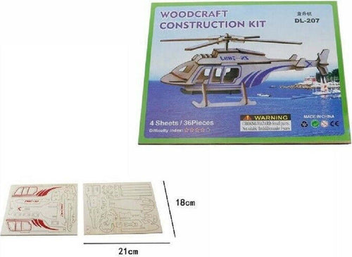 Puzzle 3d Legno Elicottero Modellino Modellismo Collezione Gioco Bambini 07337 Giocattoli e infanzia > Giocattoli e Modellismo > Giochi da Tavolo Trade Shop italia - Napoli, Commerciovirtuoso.it